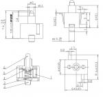 6.0x4.0x4.0mm Detector Switch,SMD